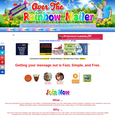 Over The Rainbow Mailer